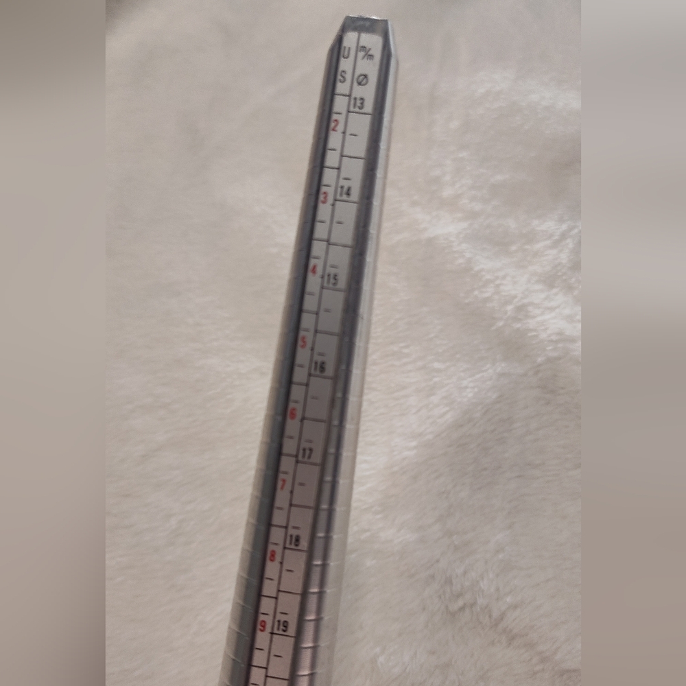 NWOT! Silver Ring Sizer Tool - Picture 4 of 10